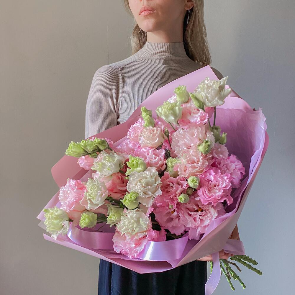 Blush Lisianthus Grace Bouquet