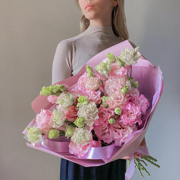 Blush Lisianthus Grace Bouquet